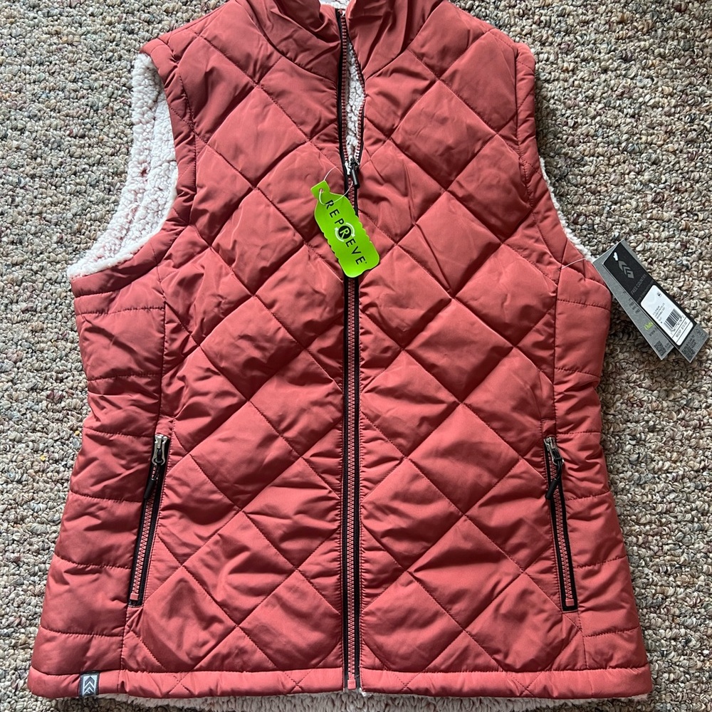Free Country Coral Quilted Vest